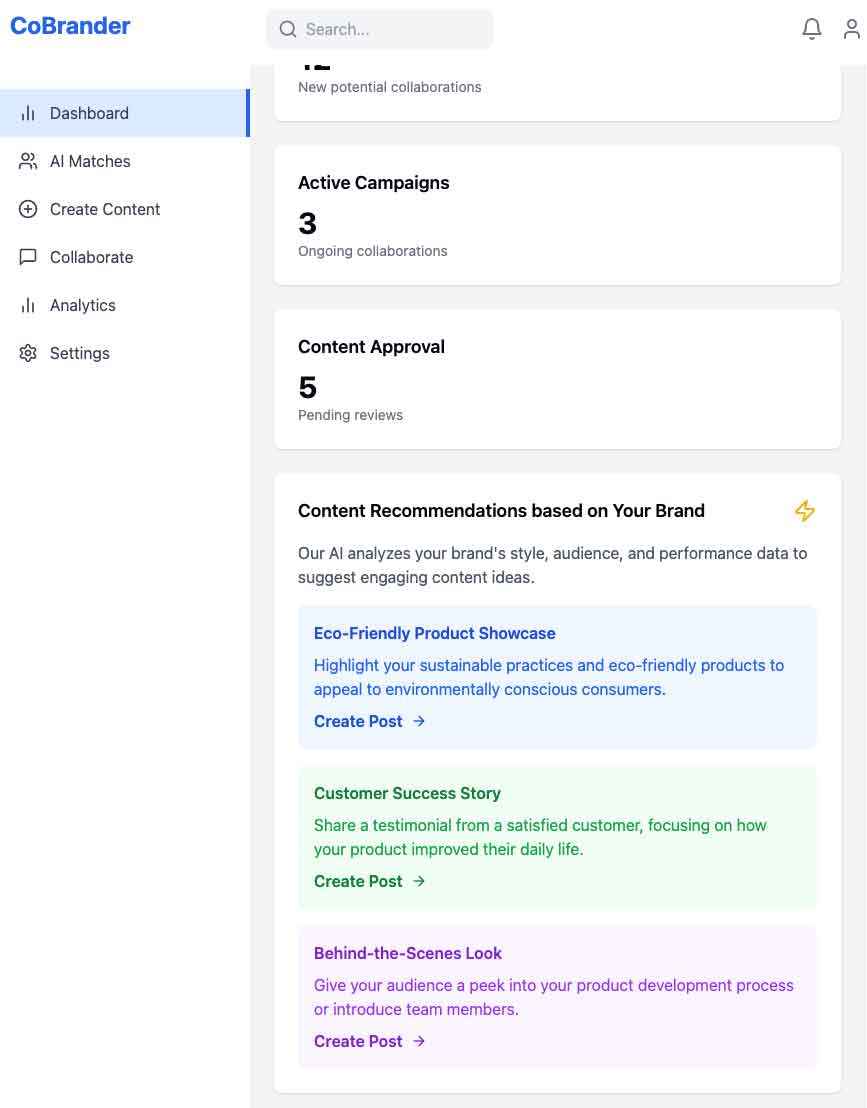 AI-powered collaboration concept